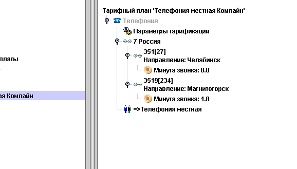 Тарифный план